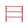3' x 3' 1" W-Style Single Ladder Scaffold Frame w/Candy Cane Lock