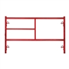 5' X 3' 1" W-Style Single Ladder Scaffold Frame with Candy Cane Lock