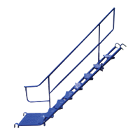 7' x 5' Internal Scaffold Stair Unit w/Hand Rails