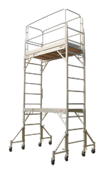 12' Aluminum Multi-Purpose Scaffold Tower