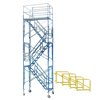 21' Rolling Scaffold Stair Tower (21'2"-22'4")