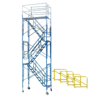 21' Rolling Scaffold Stair Tower (21'2"-22'4")