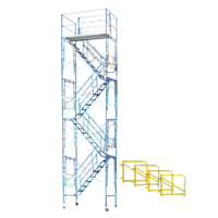 28' Rolling Scaffold Stair Tower (27'8"-28'10")